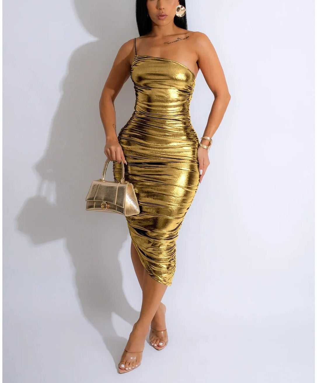 gold dresses for women