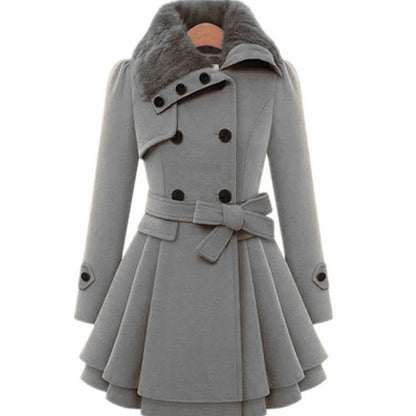 Coat Oversize Turndown Overcoat Jackets