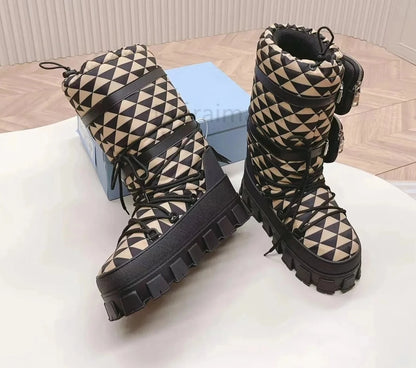 Women's Waterproof Non-Slip Designer Female Boots