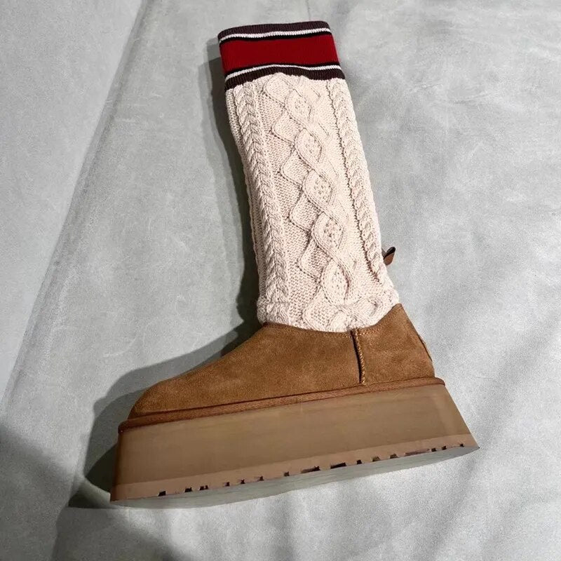 Olivia Over Knee Boots Women Shoes