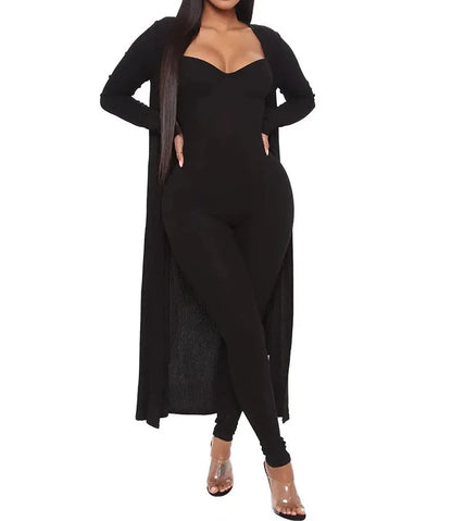 Suspenders V-neck Jumpsuit