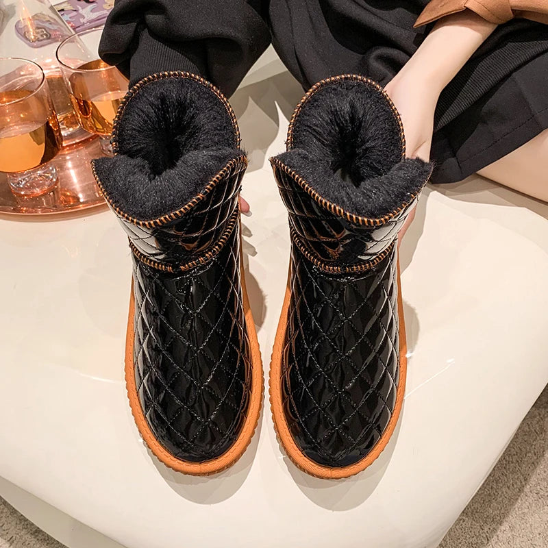 Fleece Thickened Warm Breathable Boots
