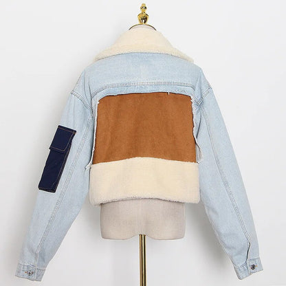 Winter Open Stitch Hoodies Jackets