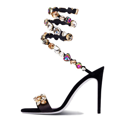 Colored Diamond High Heels