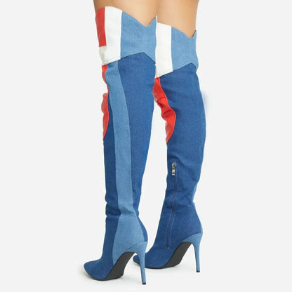 Women's Over The Knee Boots Thin High Heel Boots