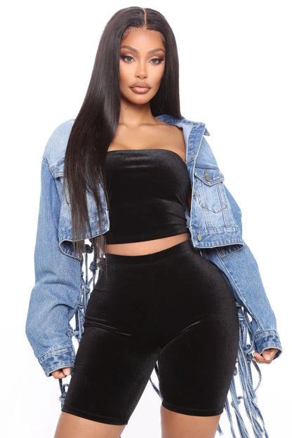 Women denim jacket