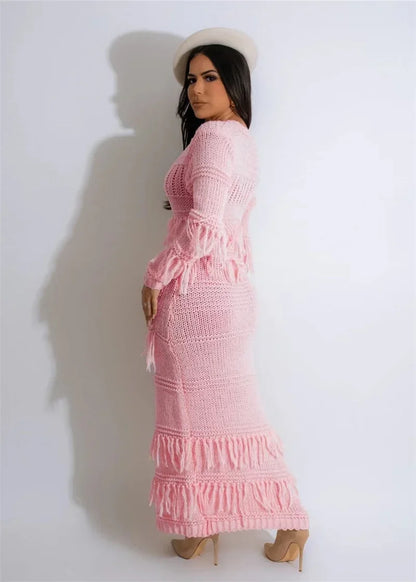 Nao Knitted Sweater Dress