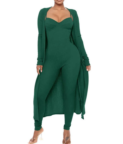 Suspenders V-neck Jumpsuit