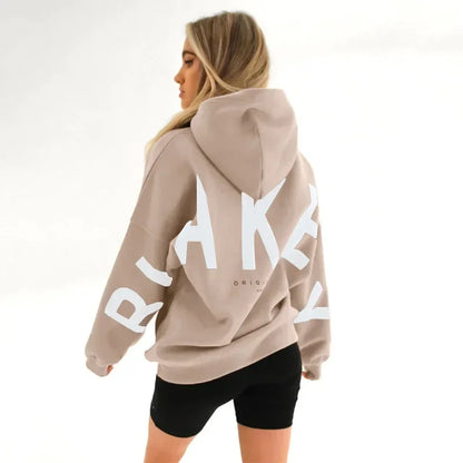 Women's Letters Print Sweatshirt