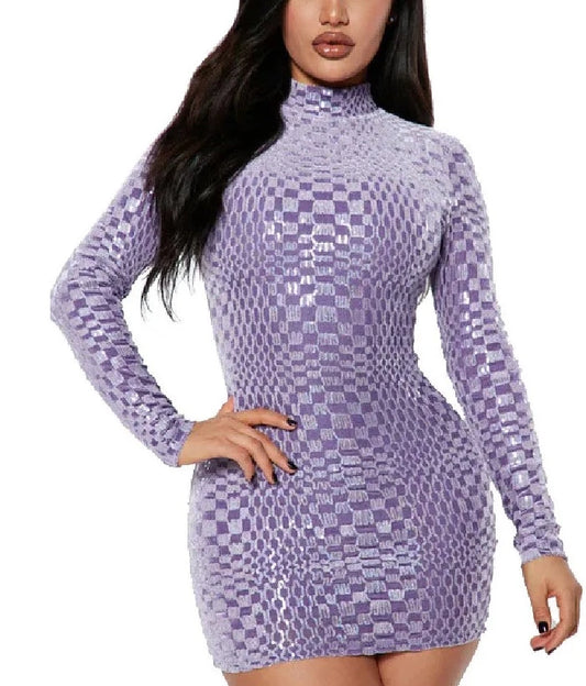 Sequin Bodycon Mini Dress