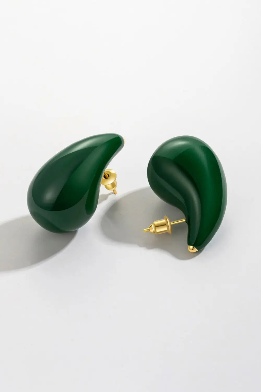 Big Size Water Drop Brass Earrings Trendsi