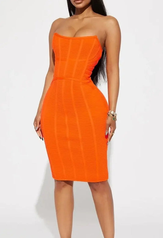 Strapless Dress