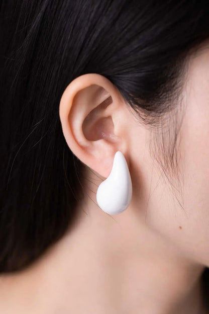 Big Size Water Drop Brass Earrings Trendsi
