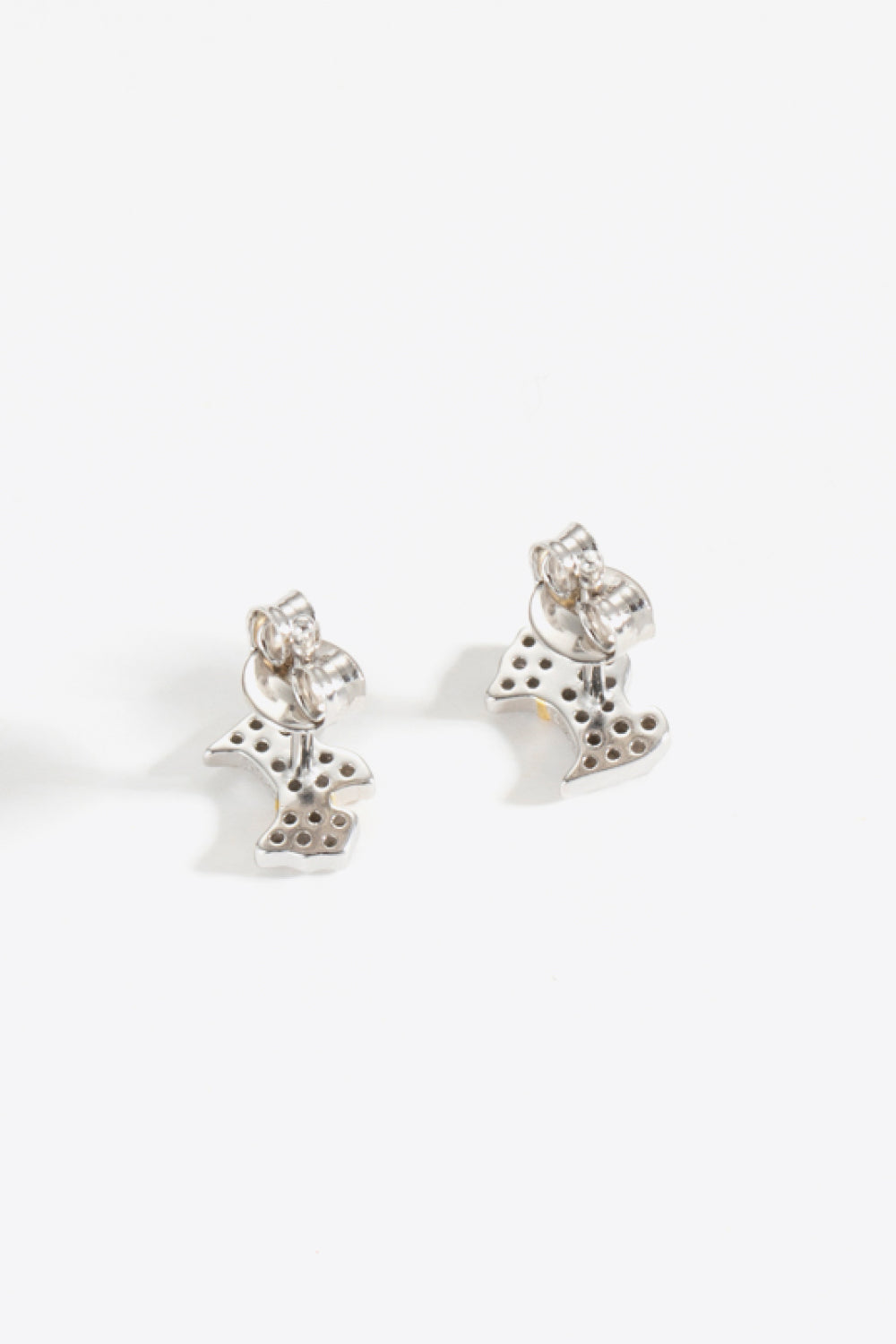 Puppy Zircon 925 Sterling Silver Stud Earrings Trendsi