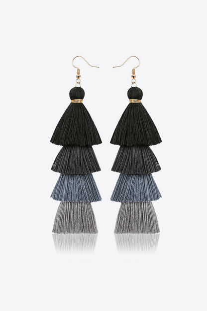 Layered Tassel Earrings Trendsi