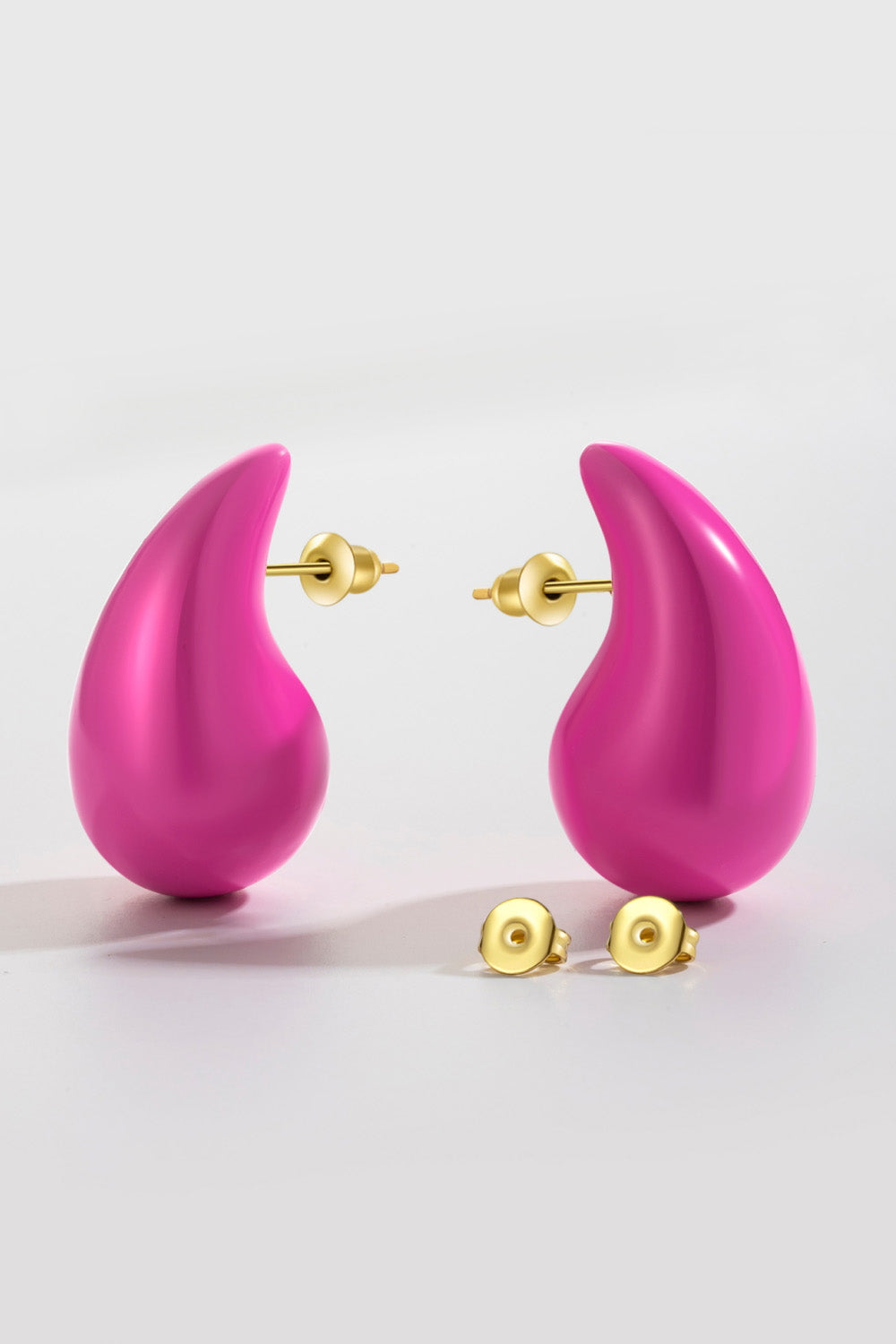 Big Size Water Drop Brass Earrings Trendsi