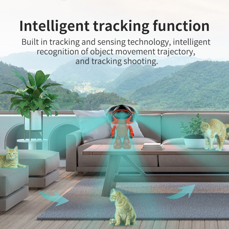 Robot IP Camera Security Camera 360 ° WiFi Wireless 2MP CCTV Camera Smart Home Video Surveillance P2P Pets Baby Monitor