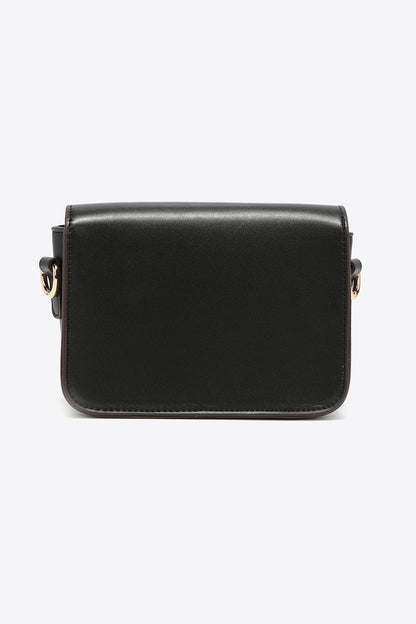 Nicole Lee USA Lexi Chain Detail Crossbody Bag Trendsi