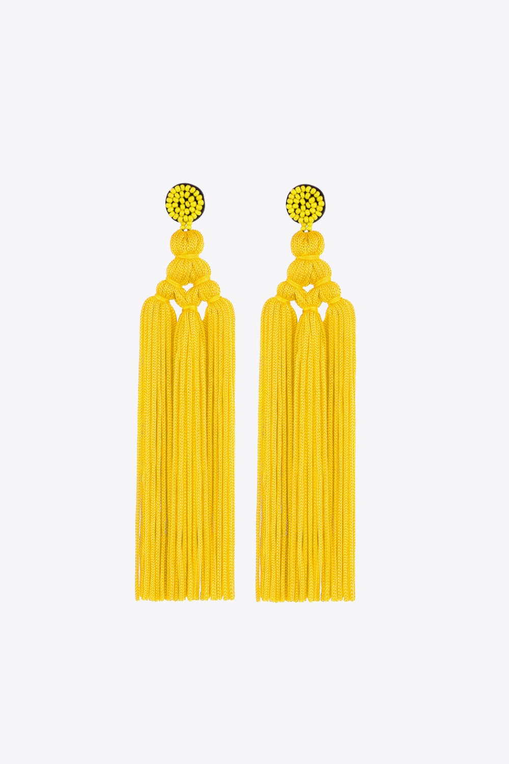 Beaded Tassel Earrings Trendsi