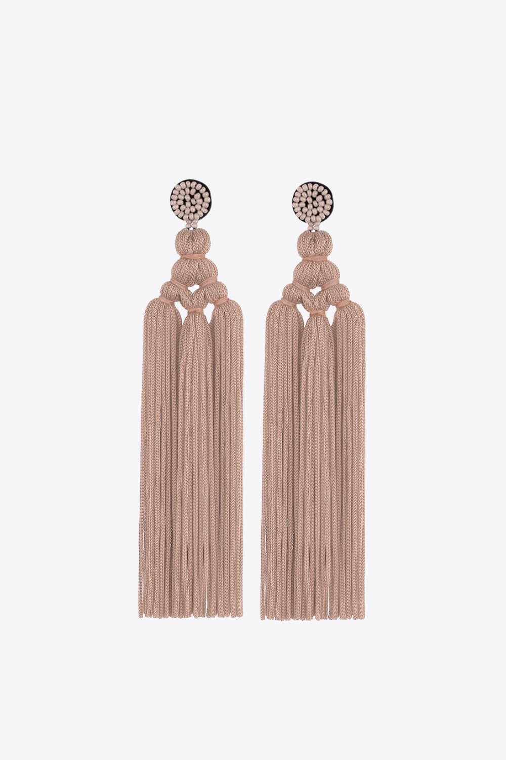 Beaded Tassel Earrings Trendsi