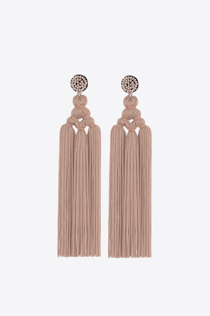Beaded Tassel Earrings Trendsi