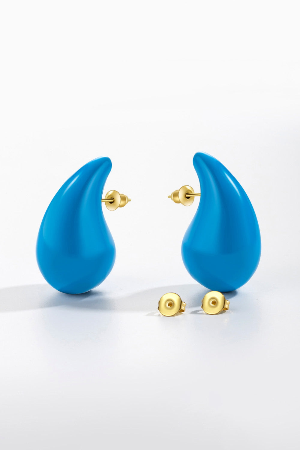 Big Size Water Drop Brass Earrings Trendsi