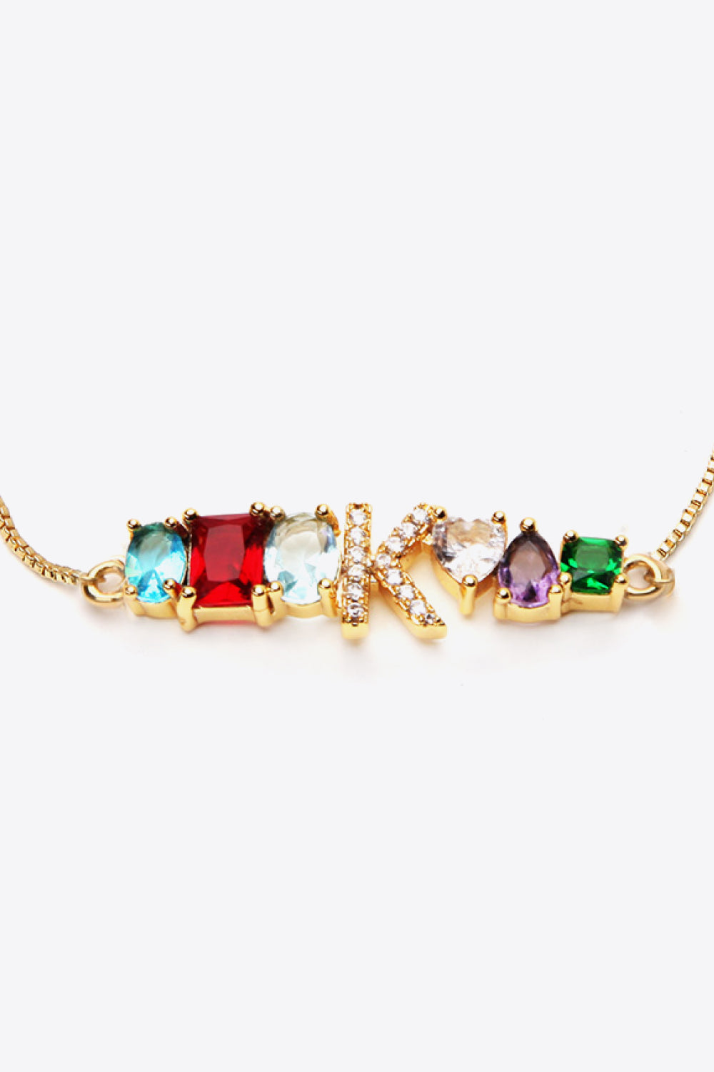 K to T Zircon Bracelet Trendsi