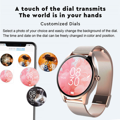 Bluetooth Call Women Smart Watch Men Full Touch Fitness