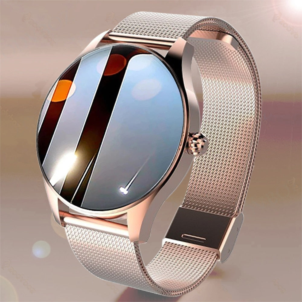 Bluetooth Call Women Smart Watch Men Full Touch Fitness