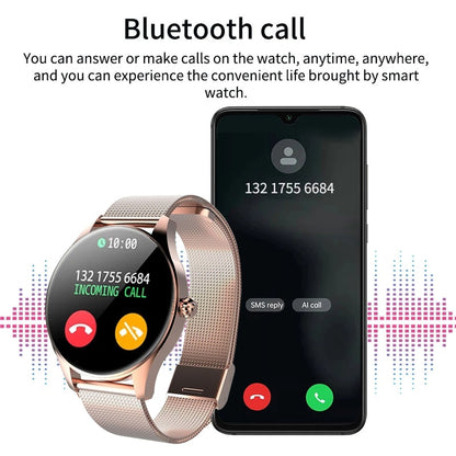 Bluetooth Call Women Smart Watch Men Full Touch Fitness