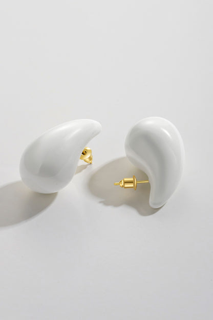 Big Size Water Drop Brass Earrings Trendsi