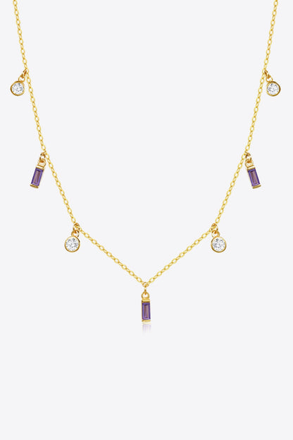 18K Gold Plated Multi-Charm Chain Necklace