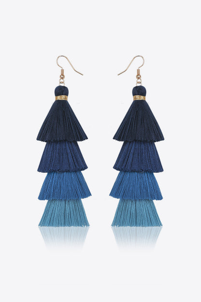 Layered Tassel Earrings Trendsi