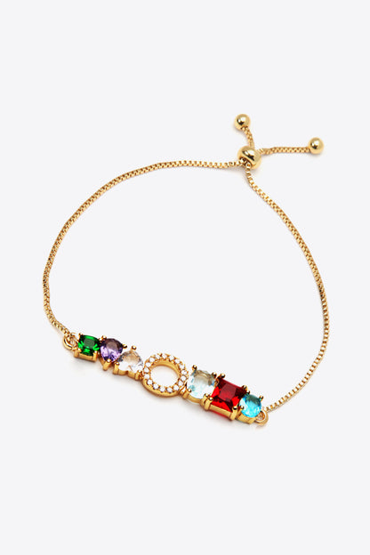 K to T Zircon Bracelet Trendsi