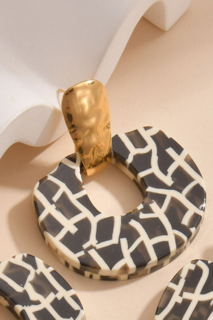Vintage Stainless Steel Earrings Trendsi