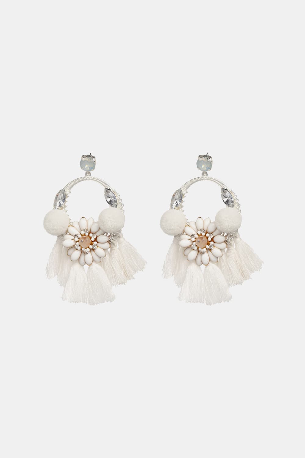 Tassel Detail Dangle Earrings Trendsi