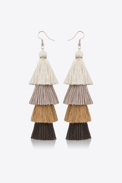 Layered Tassel Earrings Trendsi