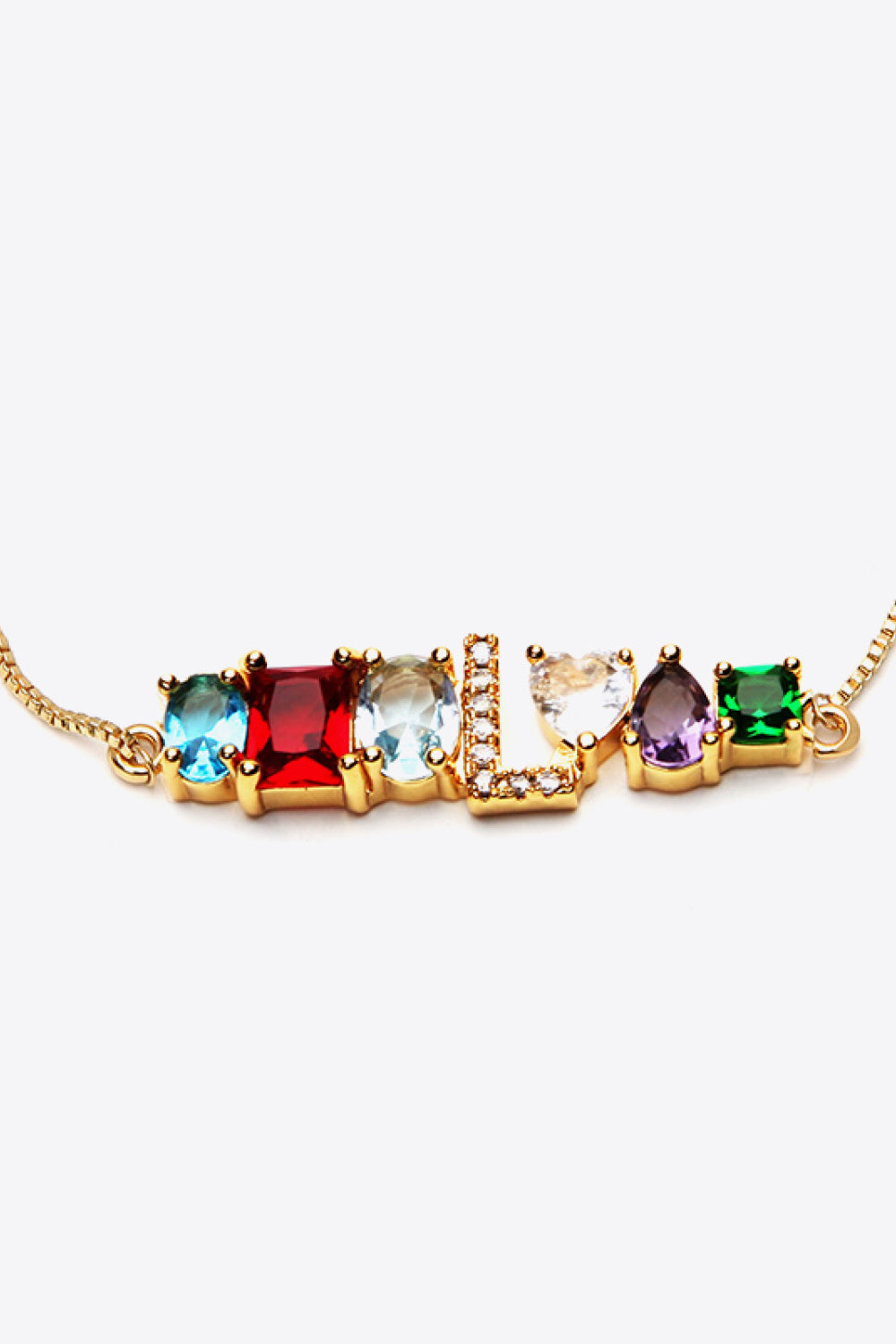 K to T Zircon Bracelet Trendsi