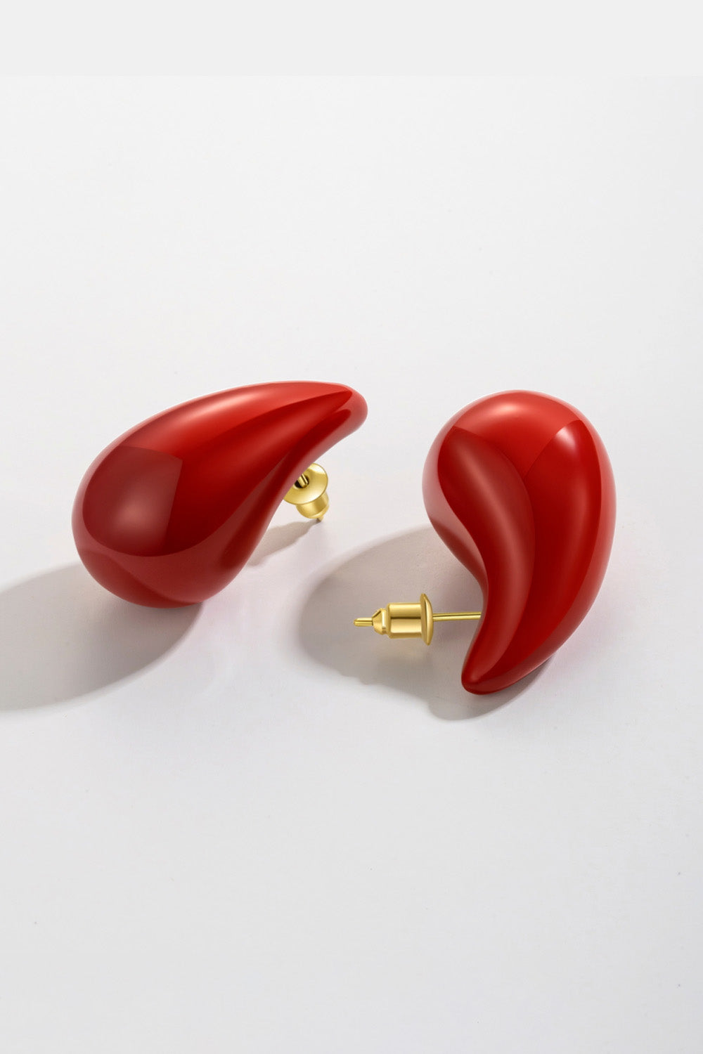 Big Size Water Drop Brass Earrings Trendsi