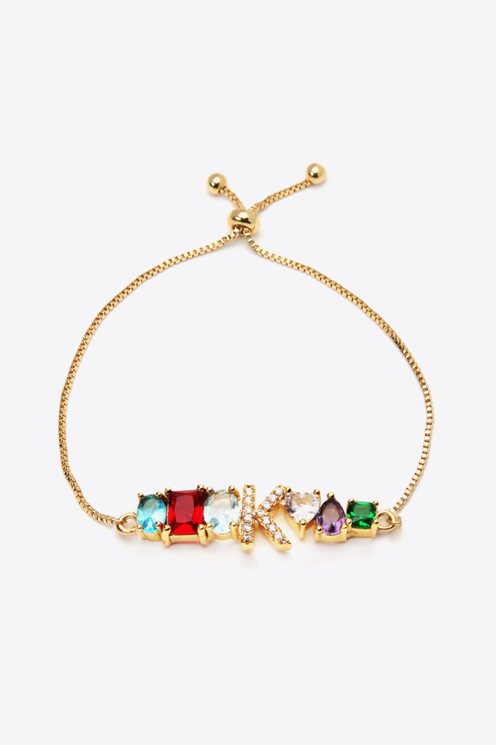 K to T Zircon Bracelet Trendsi