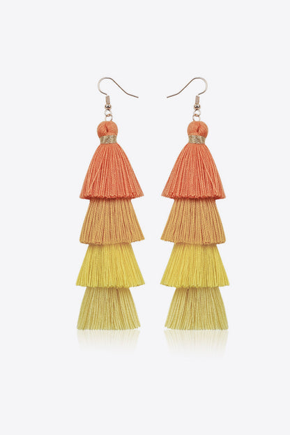 Layered Tassel Earrings Trendsi