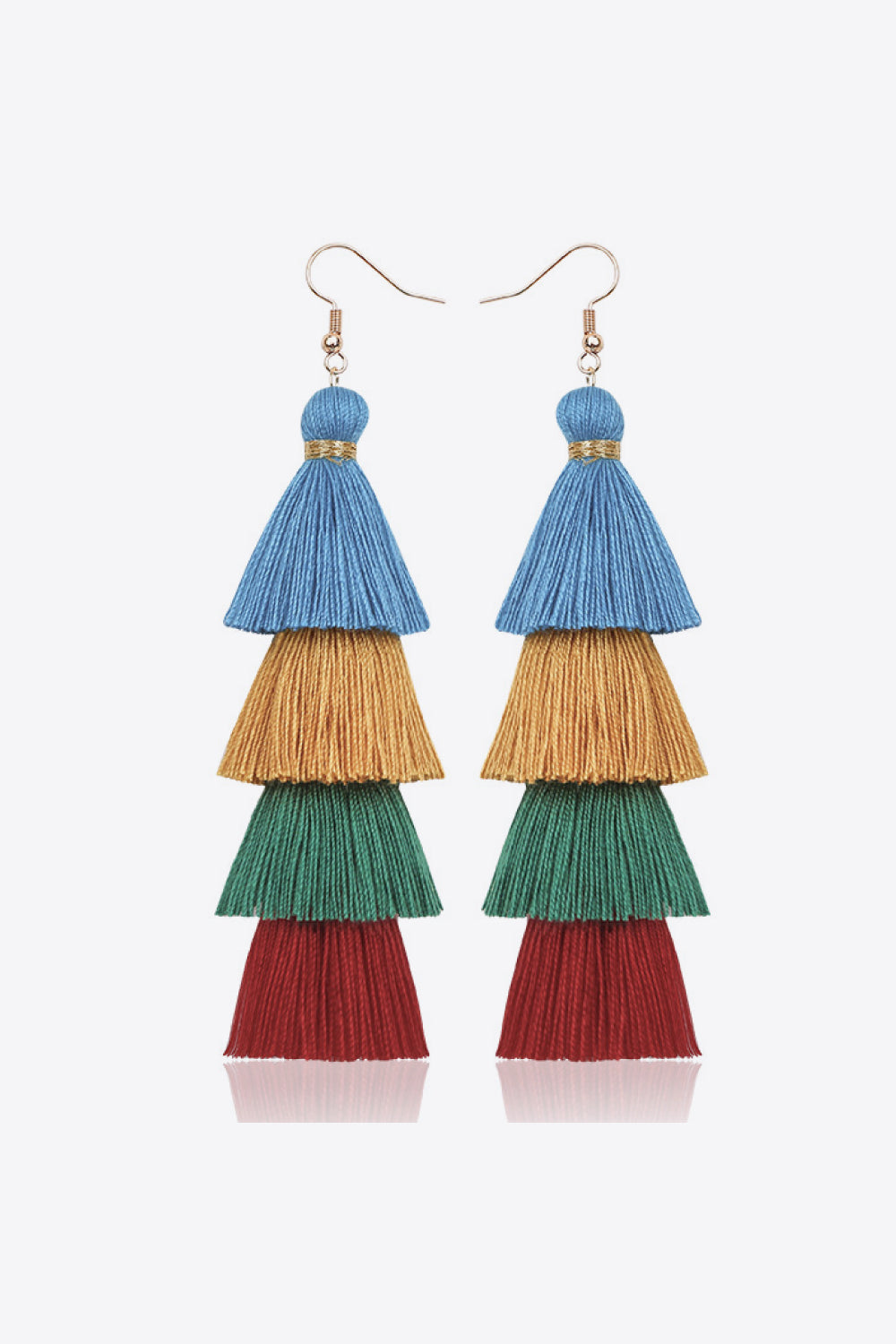 Layered Tassel Earrings Trendsi