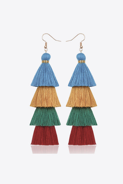 Layered Tassel Earrings Trendsi
