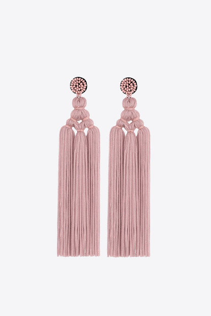 Beaded Tassel Earrings Trendsi