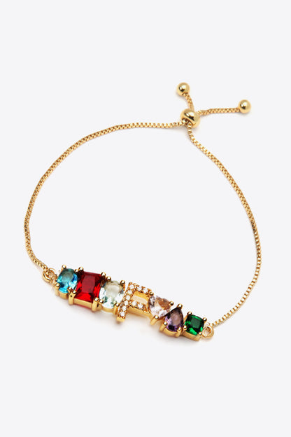 K to T Zircon Bracelet Trendsi