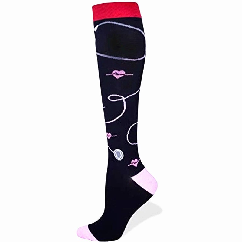 Styles Compression Socks Fit For Medical Edema Diabetes Varicose Veins Socks