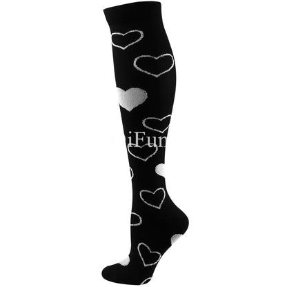 Styles Compression Socks Fit For Medical Edema Diabetes Varicose Veins Socks