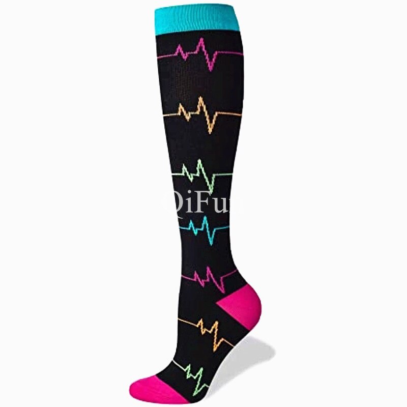 Styles Compression Socks Fit For Medical Edema Diabetes Varicose Veins Socks