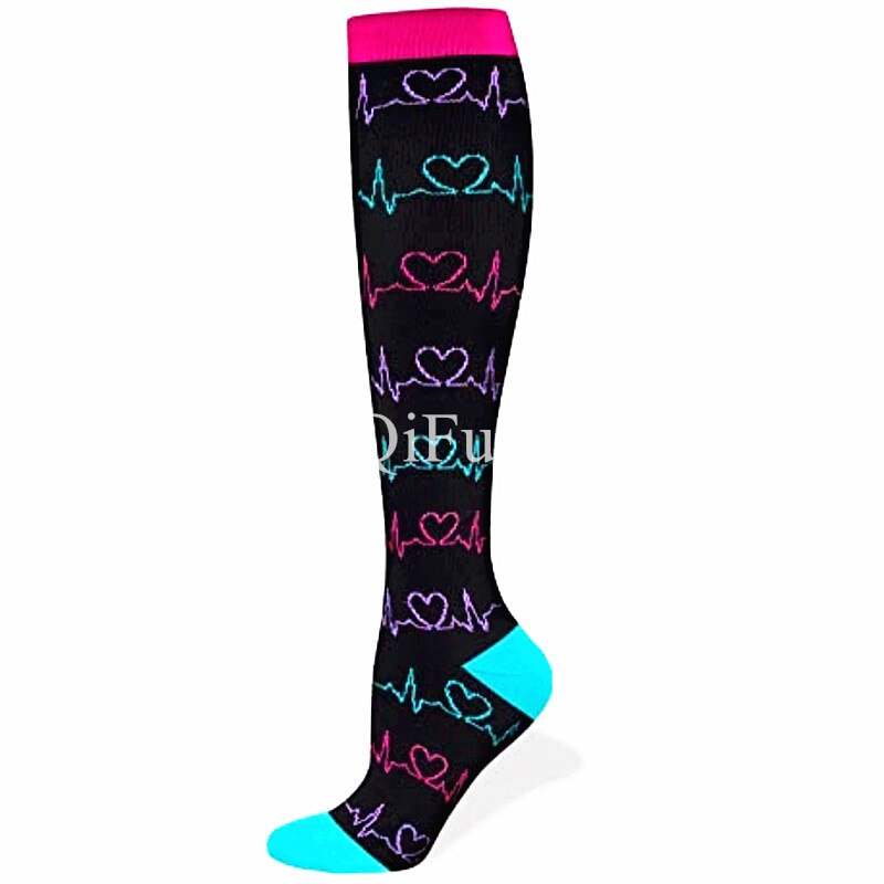 Styles Compression Socks Fit For Medical Edema Diabetes Varicose Veins Socks