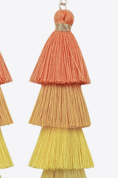 Layered Tassel Earrings Trendsi